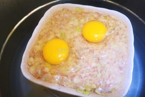 土豆肉饼蒸蛋的做法图解9
