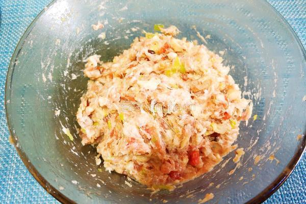 香菇酿肉的做法图解7