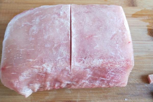 新文美食 香里脊辣里脊肉条的做法图解2
