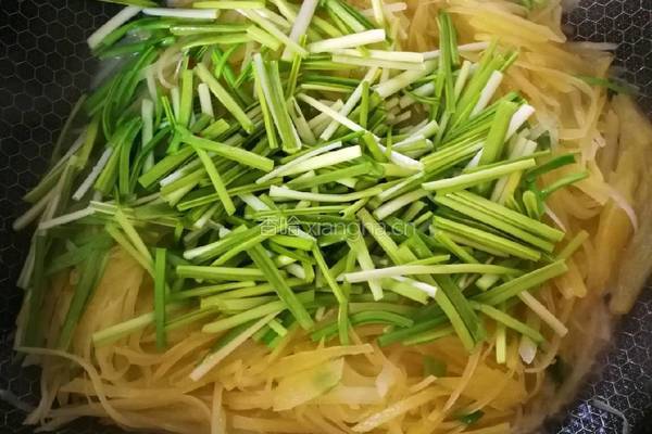树椒土豆丝的做法图解7