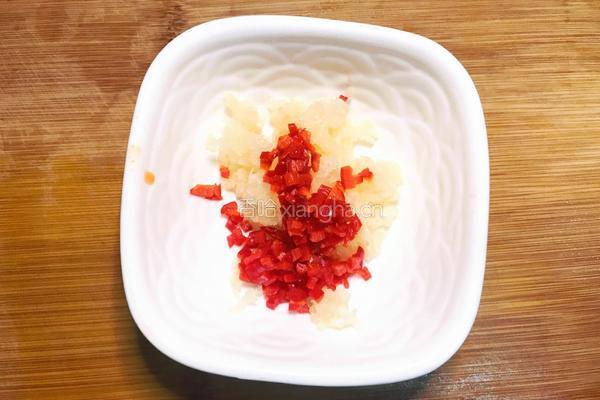 蒜香蒸口磨的做法图解2