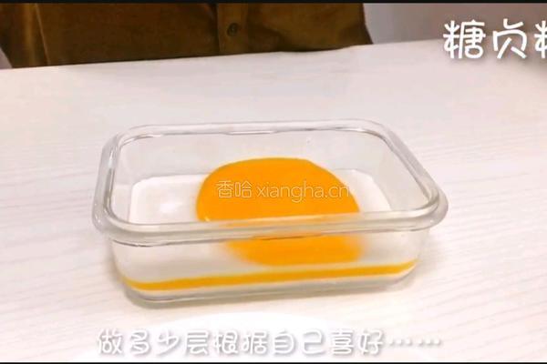 芒果千层布丁的做法图解11