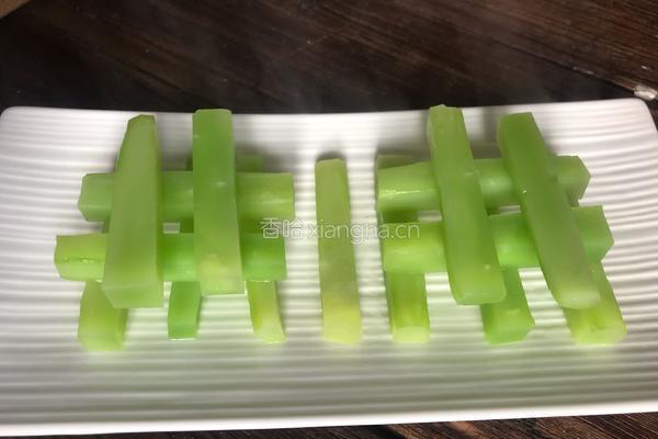 桂花蜜翡翠条的做法图解6