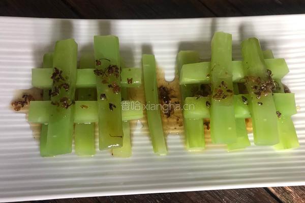 桂花蜜翡翠条的做法图解7