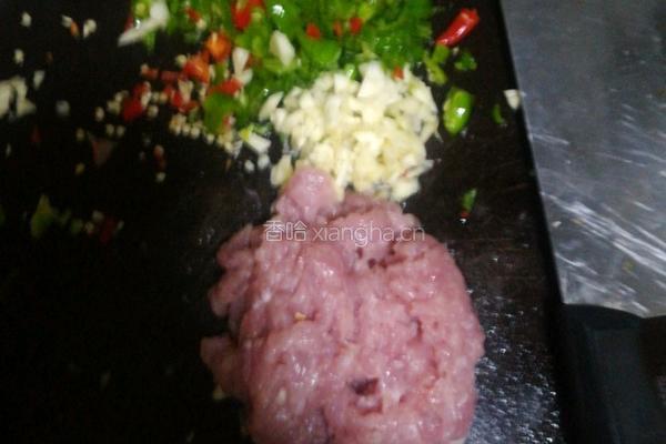 茄子肉末泥的做法图解4