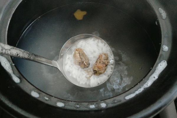 牡蛎鱿鱼粥的做法图解9