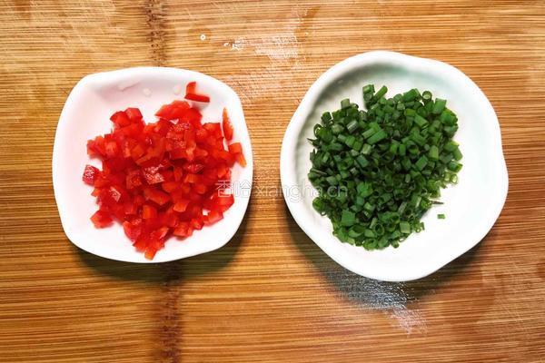 蒜苔酿肉的做法图解3