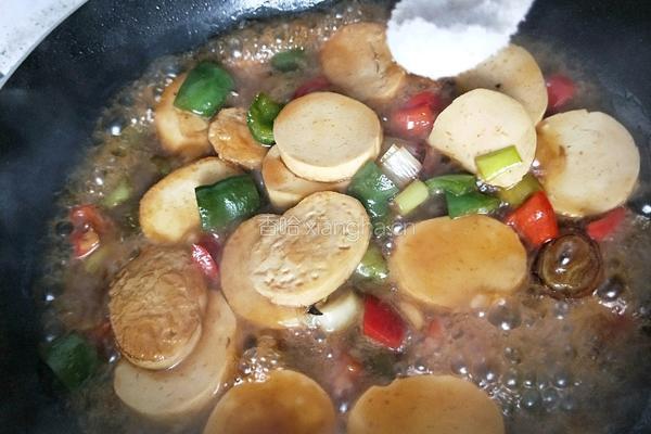 蚝油炒素鸡的做法图解8