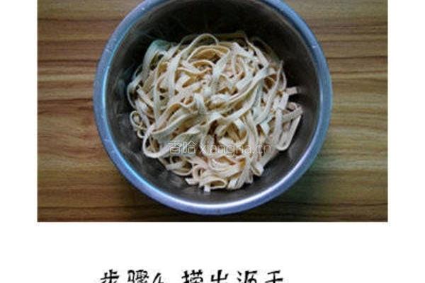 香菜拌豆皮的做法图解5