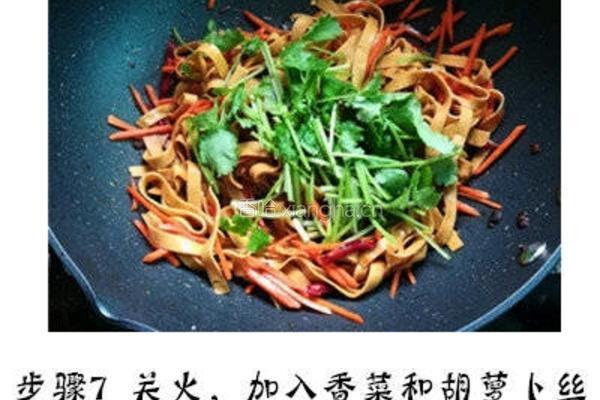 香菜拌豆皮的做法图解8