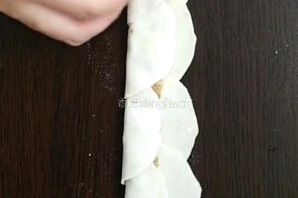 玫瑰花饺子的做法图解2