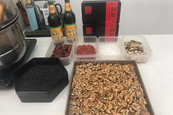 手工阿胶糕的制作方法的做法图解3