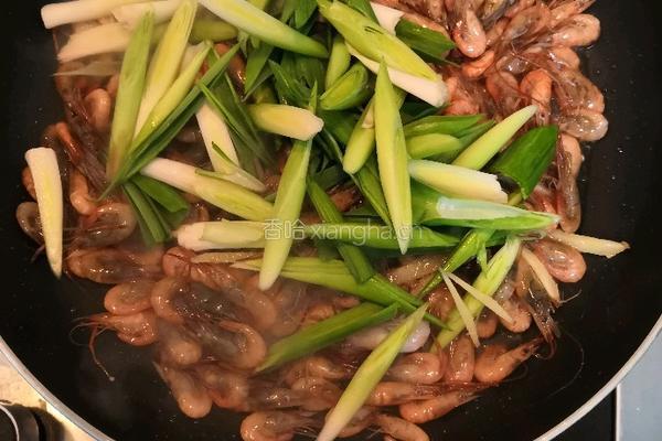 炒河虾的做法图解4