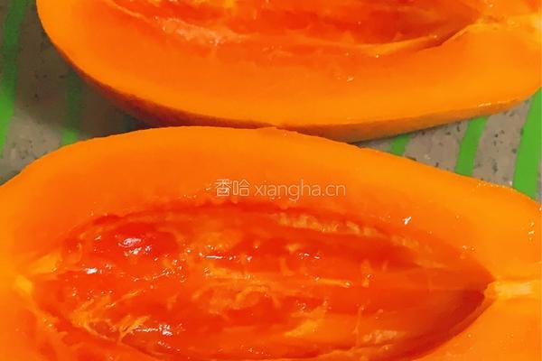 木瓜牛奶冻的做法图解2