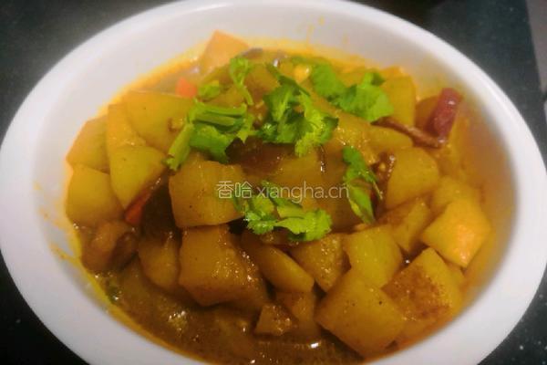 咖喱烧土豆的做法图解9