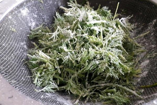 健康美味蒸茴香的做法图解4