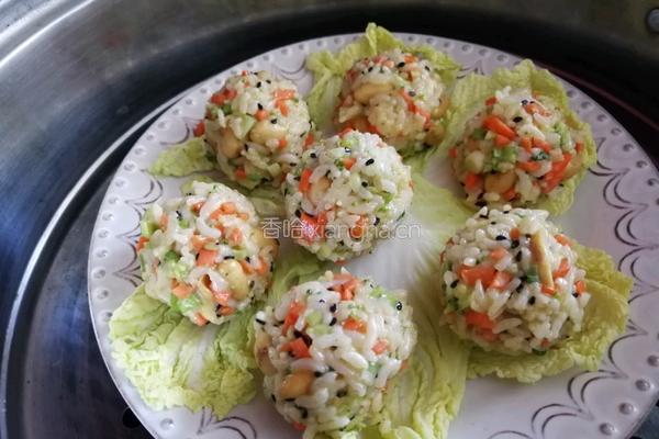 饭团子的做法图解13