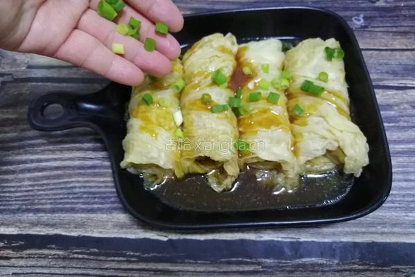 蒸白菜卷的做法图解14