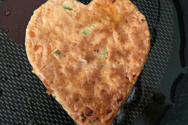 胡萝卜鸡蛋饼的做法图解7