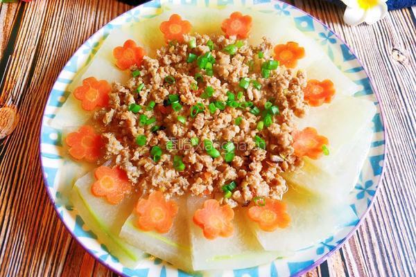 肉末冬瓜的做法图解9