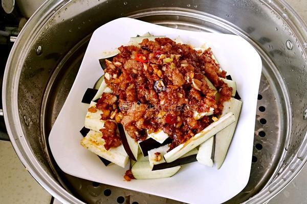 肉末茄子的做法图解6