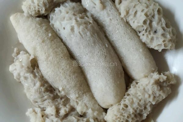 竹荪酿肉的做法图解6