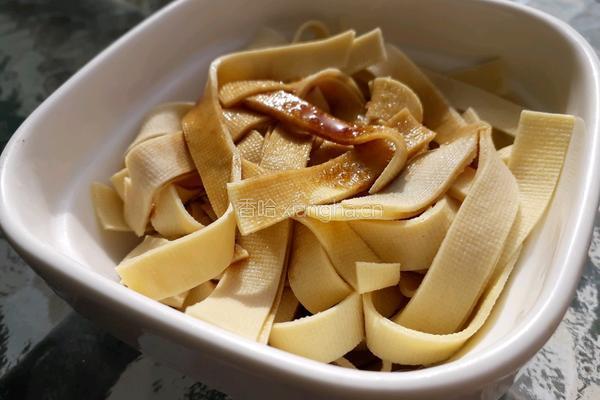 腊肠蒸豆皮的做法图解4