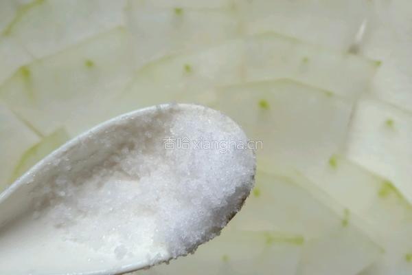 ＃蒸菜＃冬瓜蒸干贝(减肥食谱)的做法图解4