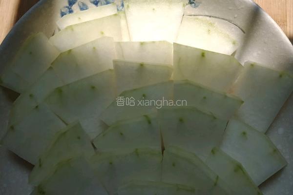 ＃蒸菜＃冬瓜蒸干贝(减肥食谱)的做法图解3