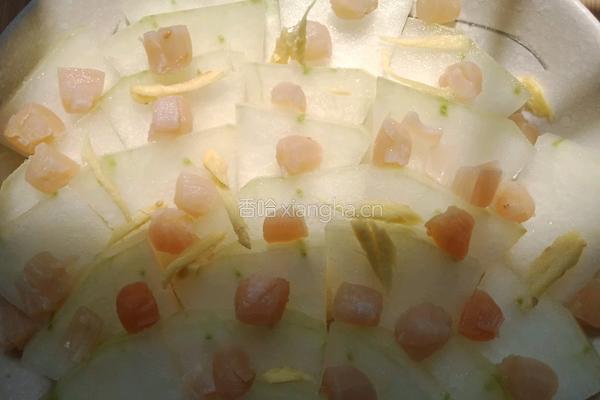 ＃蒸菜＃冬瓜蒸干贝(减肥食谱)的做法图解5