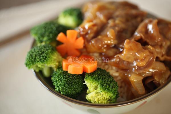 轻松解救没食欲的蜜汁好吃肥牛饭的做法图解9