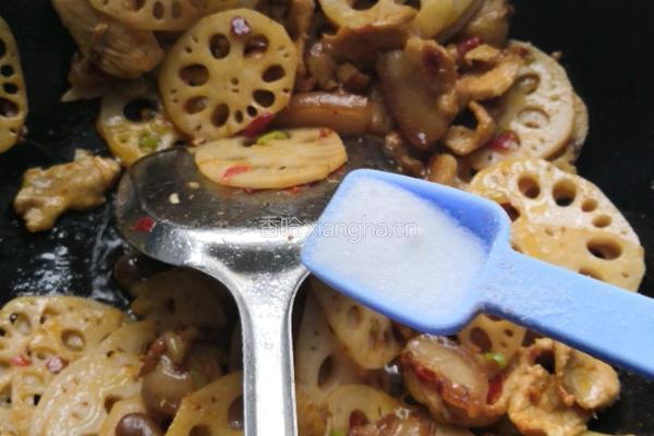 肉炒藕片的做法图解8