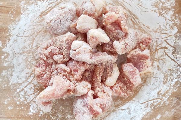 菠萝咕噜肉的做法图解4