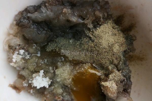 少油版鲜甜虾滑藕饼的做法图解7