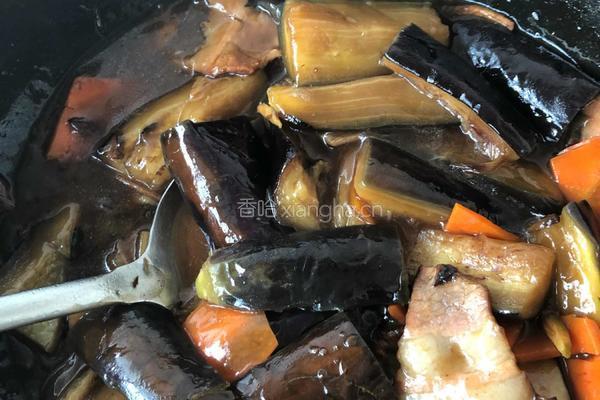 腊肉茄子煲的做法图解14