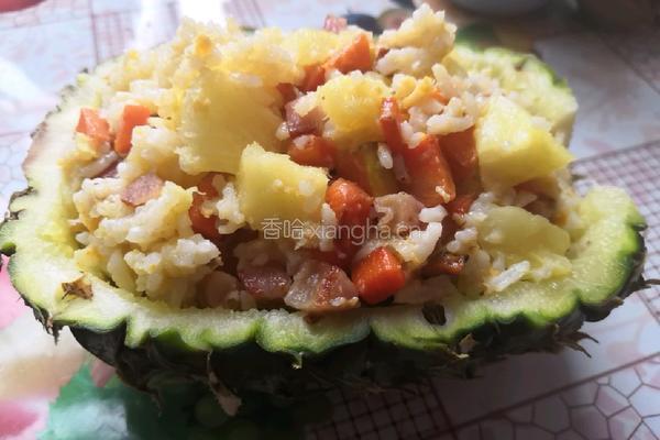 菠萝饭的做法图解6