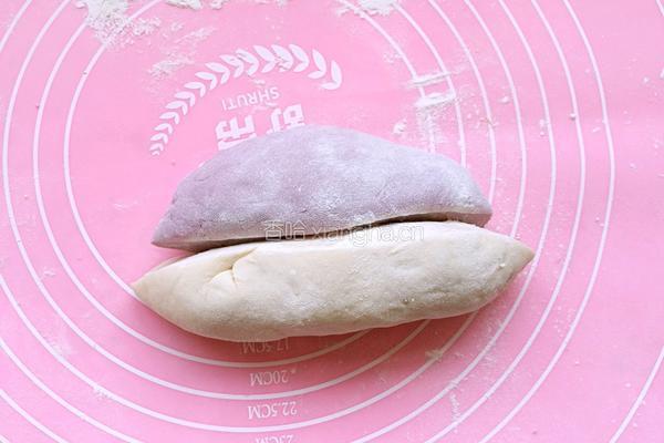 紫薯双色包子的做法图解11