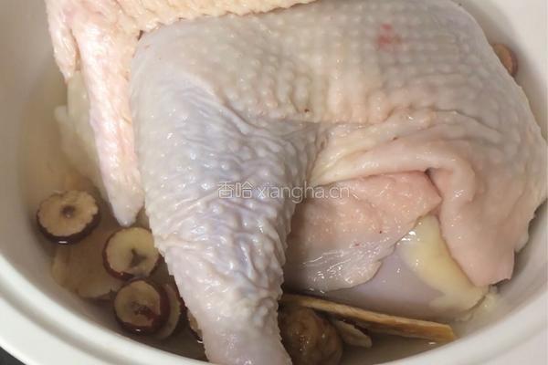 药膳蒸鸡的做法图解5