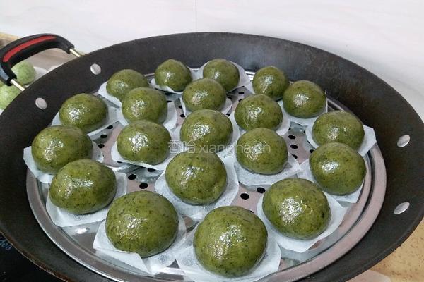 艾叶糍粑的做法图解12