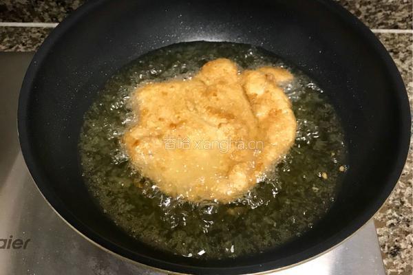 炸鸡排的做法图解8