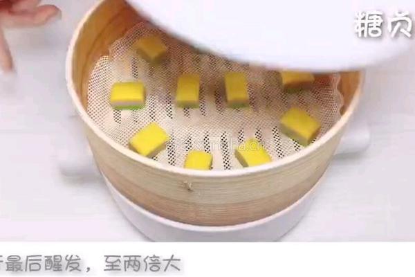 宝宝零食系列～三色馒头的做法图解16