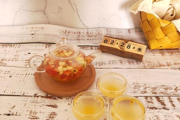 缤纷水果茶的做法图解6