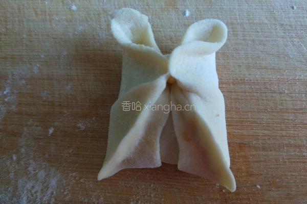 新文美食 蝴蝶蒸饺的做法图解8