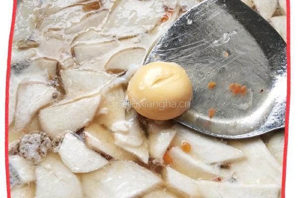 杏鲍菇煮菜花的做法图解3