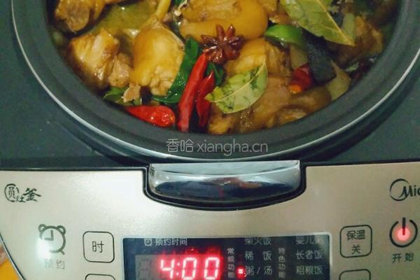 红烧黄豆炖猪蹄的做法图解20