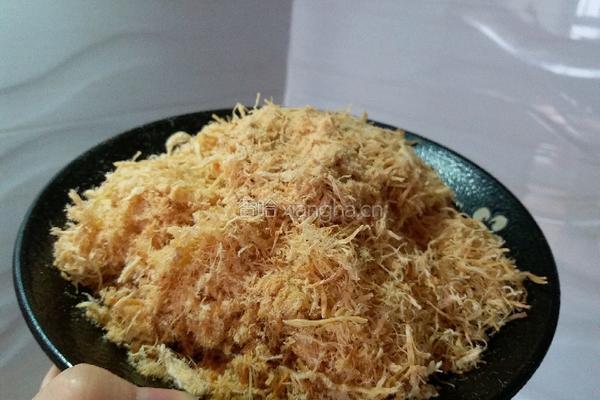 蛋黄肉松馅的做法图解8