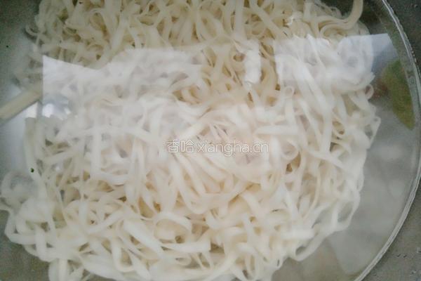 油菜蛋炒面的做法图解7