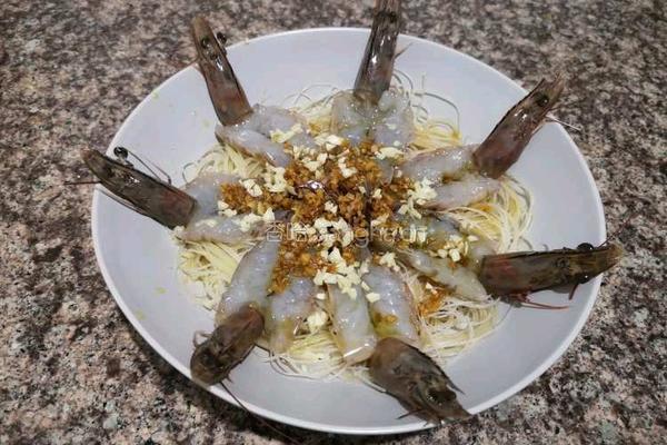 蒜蓉粉丝虾的做法图解8