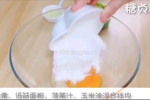 宝宝零食系列～菠菜山药三明治的做法图解6
