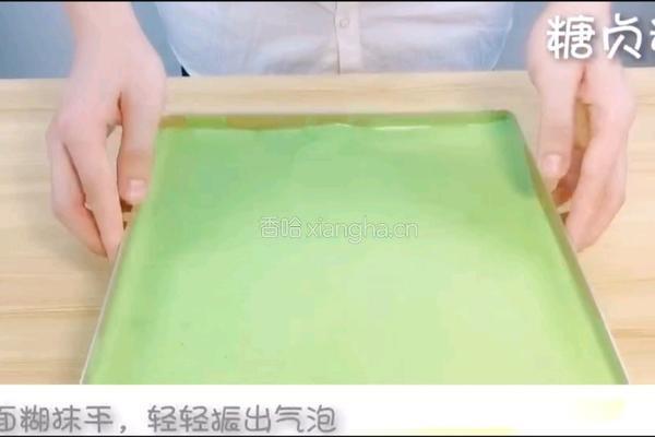 宝宝零食系列～菠菜山药三明治的做法图解12